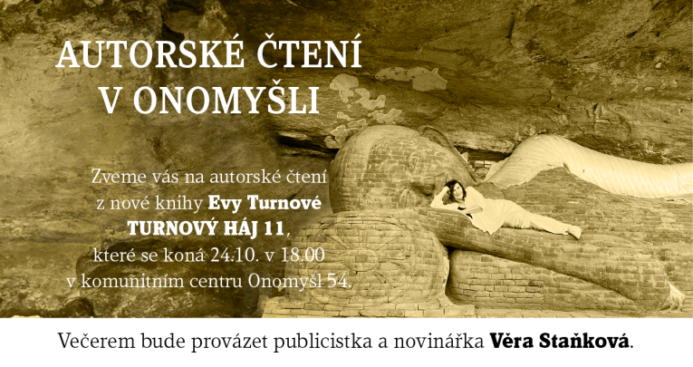 Autorské čtení Evy Turnové 24.10.2024